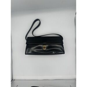 Furla patent leatherr black shoulder bag Spring 2021